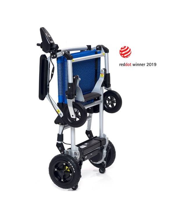 MovingStar 101 - faltbarer Elektrorollstuhl Blau MovingStar 101 - faltbarer Elektrorollstuhl Blau